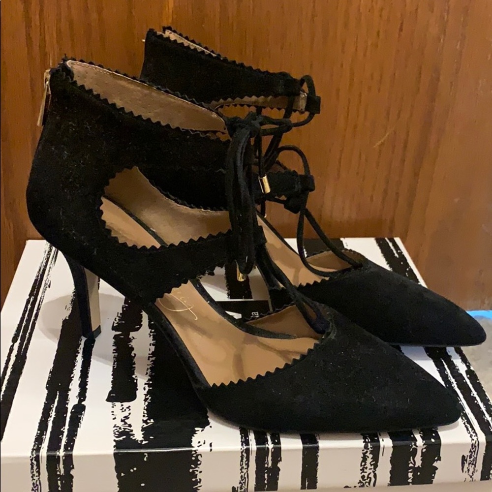 Black heels